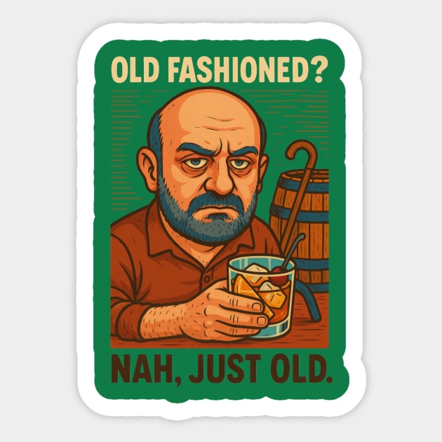 Old Fashioned Sticker by Dr. Cork
